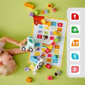 Stavebnice LEGO® DUPLO® 10421 Náklaďák s abecedou 

 obrázek produktu 6 z 8