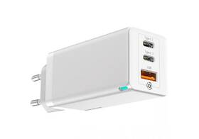 Nabíječka do sítě Baseus GaN2 Pro Quick Charger, 2x USB-C, 1x USB, QC 4+, 65W + USB-C kabel 1m bílá

 obrázek produktu 1 z 4