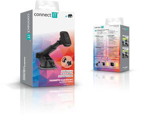 Držák na mobil Connect IT InCarz 4Strong, magnetický černý

 obrázek produktu 8 z 8