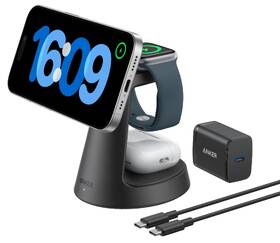 Bezdrátová nabíječka Anker MagGo 3v1 Dock Stand 15W černá

 obrázek produktu 2 z 7