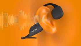 Sluchátka Philips GO TAA6606BK černá barva
