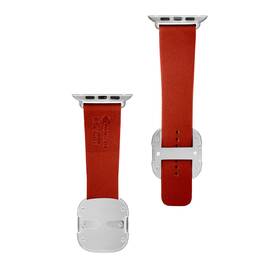 Řemínek COTECi Nobleman na Apple Watch 42/44/45/49 mm, kožený, magnetický červený

 obrázek produktu 1 z 1