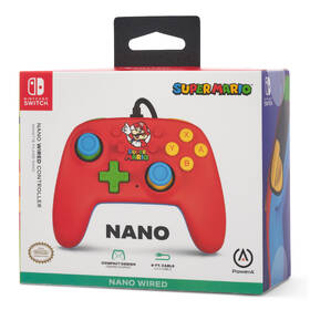 Gamepad PowerA Wired Nano - Nintendo Switch - Mario Medley 

 obrázek produktu 8 z 9