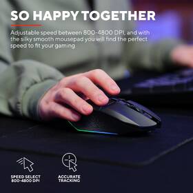 Myš Trust GXT 112 Felox + podložka pod myš černá

 obrázek produktu 8 z 13