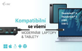 Dokovací stanice i-tec USB-C Triple 4K Display Gen2 Pro, PD 100W 

 obrázek produktu 6 z 11