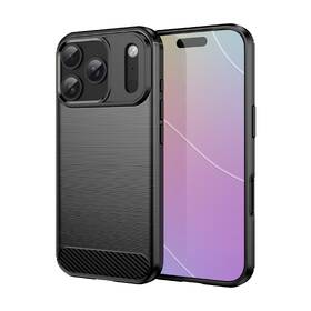Kryt na mobil WG Carbon na Apple iPhone 17 Pro černý

 obrázek produktu 2 z 2