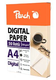 Papíry do tiskárny Peach Digital A4 250g - 50 listů 

 obrázek produktu 1 z 2