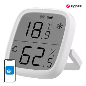 Senzor Sonoff teploty a vlhkosti ZigBee LCD bílý

 obrázek produktu 4 z 4