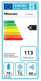 Chladnička Hisense RL120D4AW1 

 obrázek produktu 1 z 2