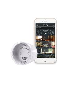 Chytrá zásuvka Shelly Plug S, zásuvka s měřením spotřeby, WiFi 

 obrázek produktu 1 z 3