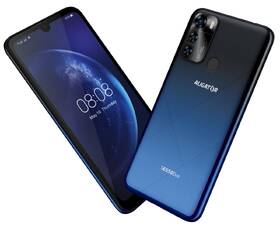 Mobilní telefon Aligator S6550 Duo modrá barva

