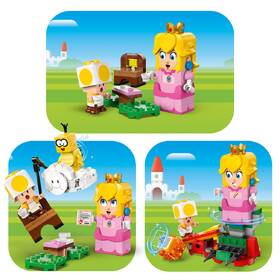 Stavebnice LEGO® Super Mario™ 71441 Interaktivní Peach™ a dobrodružství 

 obrázek produktu 7 z 8
