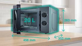 Mikrovlnná trouba Gorenje MO20E1B5 černá

 obrázek produktu 8 z 9