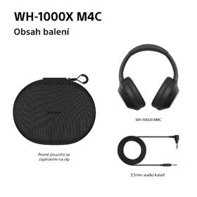 Sluchátka Sony WH-1000XM4C černá

 obrázek produktu 16 z 16