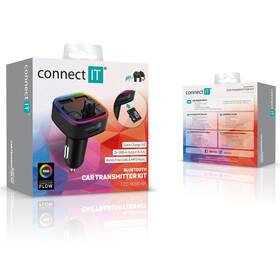 FM Transmitter Connect IT CarRGB černá barva
