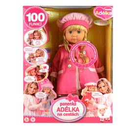 Panenka MaDe Adélka 62307 100 funkcí, 45 cm 

 obrázek produktu 5 z 5
