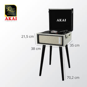 Gramofon AKAI ATT-100BT černé/šedé

 obrázek produktu 7 z 9