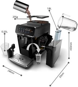 Espresso Philips EP3241/50 

 obrázek produktu 4 z 8