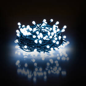 Vánoční osvětlení RETLUX RXL 219, řetěz kuličky, 100 LED, 10 m, studená bílá 

 obrázek produktu 2 z 3