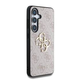 Kryt na mobil Guess PU 4G Metal Logo na Samsung Galaxy S25 růžový

 obrázek produktu 1 z 6