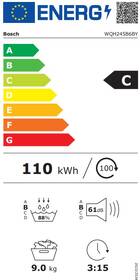 Sušička prádla Bosch WQH245B6BY Self Cleaning Condenser bílá barva
