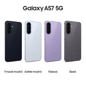 Mobilní telefon Samsung Galaxy A57 5G 8 GB / 256 GB světle modrý

 obrázek produktu 3 z 26