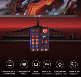 Ovládací panel PXN CB1 Control Box, PC černý

 obrázek produktu 6 z 14