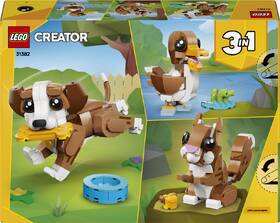 Stavebnice LEGO® Creator 3 v 1 31382 Roztomilá zvířata: Roztomilé štěňátko 

 obrázek produktu 3 z 8