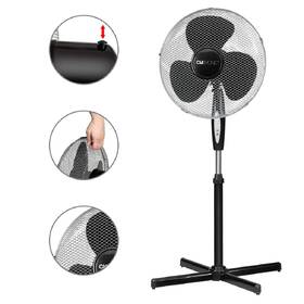 Ventilátor stojanový Clatronic VL 3741 černý

 obrázek produktu 4 z 11
