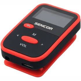 MP3 přehrávač Sencor SFP 4408 RD 8GB černý/červený

 obrázek produktu 4 z 5