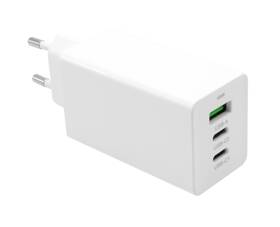 Nabíječka do sítě FIXED GaN USB, 2x USB-C PD, 65W bílá

 obrázek produktu 1 z 10