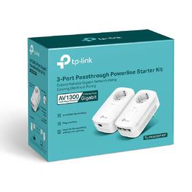 Síťový rozvod LAN po 230V TP-Link TL-PA8033P KIT Powerline 

 obrázek produktu 2 z 2