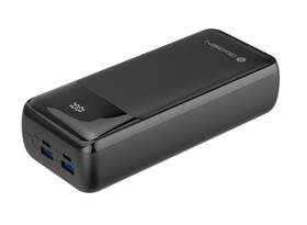 Powerbanka GoGEN 30000mAh, USB-C PD 65W, QC 22,5W, LCD černá

 obrázek produktu 2 z 3
