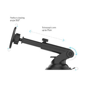 Držák na mobil FIXED MagMount XL, MagSafe, s přísavkou černý

 obrázek produktu 4 z 13