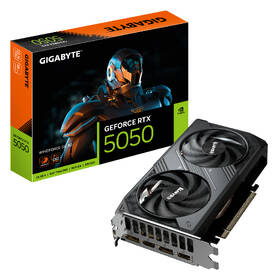 Grafická karta GIGABYTE GeForce RTX 5050 WINDFORCE OC 8G černá

 obrázek produktu 9 z 9