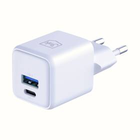 Nabíječka do sítě 3mk Hyper GaN USB-C/USB-A 20W bílá

 obrázek produktu 1 z 12