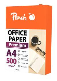 Papíry do tiskárny Peach Premium A4 80g - 500 listů 

 obrázek produktu 1 z 2