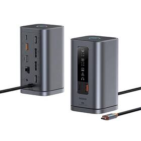 Dokovací stanice Baseus Spacemate 11v1 RD-1, PD 100 W šedá

 obrázek produktu 1 z 1