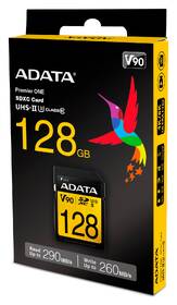 Paměťová karta ADATA Premier One SDXC 128GB UHS-II, U3 (290R/260W) černá

 obrázek produktu 1 z 1