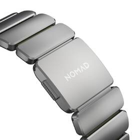 Řemínek NOMAD Stratos FKM na Apple Watch 45/46/49mm, titanový stříbrný/zelený

 obrázek produktu 5 z 12