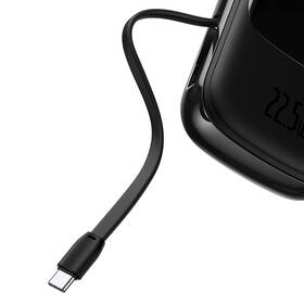 Powerbanka Baseus 20000mAh 22,5W s USB-C kabelem černá

 obrázek produktu 5 z 9