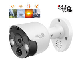 Kamerový systém iGET HGNVK164908 Homeguard 4K UltraHD NVR PoE CCTV set 16CH + 8x kamera 4K se zvukem, LED a Smart detekcí 
