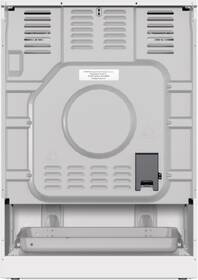Sklokeramický sporák Gorenje GECS6C70WPA bílá barva

