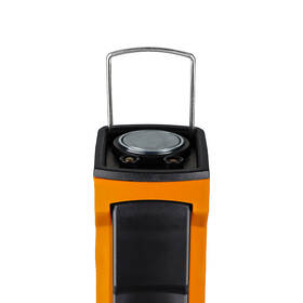 Svítilna Solight WM20, Pracovní nabíjecí LED lampa,  500lm + 70lm, COB, Li-Ion, USB černá/oranžová

 obrázek produktu 5 z 10