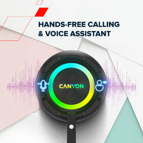 Přenosný reproduktor Canyon OnMove 11 černý

 obrázek produktu 9 z 11