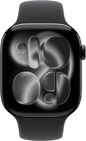 Chytré hodinky Apple GPS + Cellular 46mm klavírně černý hliník - černý sportovní řemínek - S/M 

 obrázek produktu 1 z 7