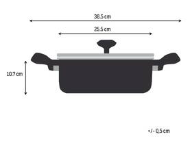 Kastrol s poklicí Tefal E3067045, 24 cm nerez

 obrázek produktu 1 z 9