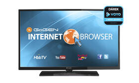 Televize GoGEN TVF 32157 WEB černá barva
