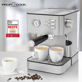Pákový kávovar Profi Cook ES 1209 nerez

 obrázek produktu 7 z 8