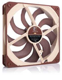 Ventilátor Noctua NF-A14x25 G2 PWM hnědá barva
